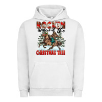 Pigment Lunar Rock Rockin Around The Christmas Tree Rodeo Urban Hoodie - FaDigitalArtStudio