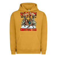 Pigment Peanut Butter Rockin Around The Christmas Tree Rodeo Urban Hoodie - FaDigitalArtStudio