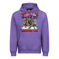 Tulip Rockin Around The Christmas Tree Rodeo Urban Hoodie - FaDigitalArtStudio