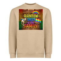 I'm The Rainbow Sheep Of The Family Tumbler Heavyweight Sweatshirt | Teevron