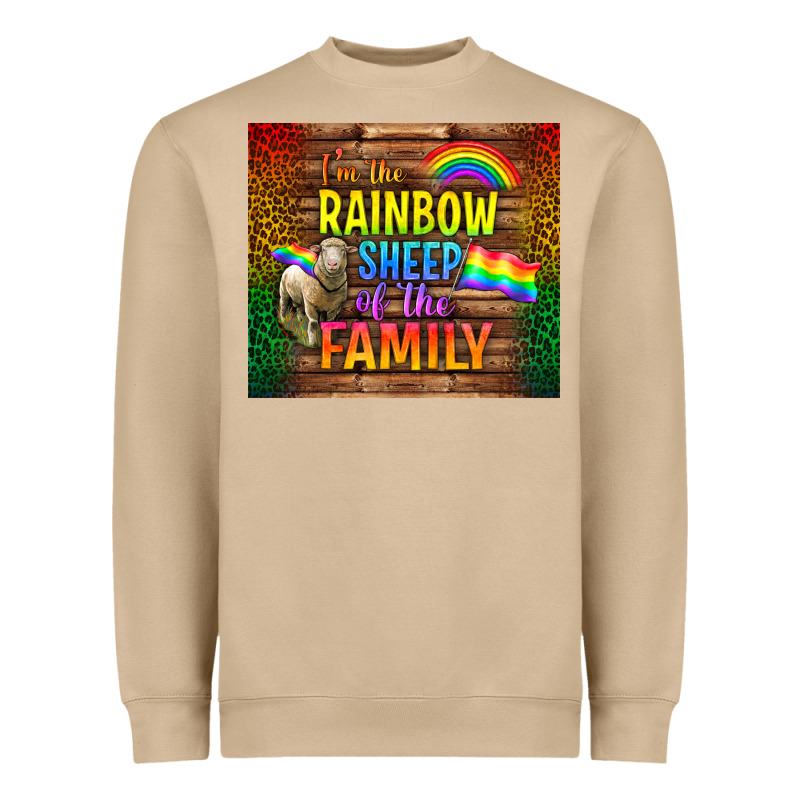 I'm The Rainbow Sheep Of The Family Tumbler Heavyweight Sweatshirt by BundleAndBundleShop | Teevron