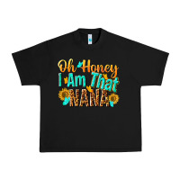 Black oh honey i am that nana Urban Heavy Tee - NancyCooperArtShop