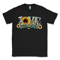 Black love like jesus sunflowers Classic Tee - NancyCooperArtShop
