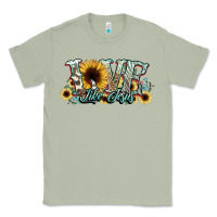 Matcha love like jesus sunflowers Classic Tee - NancyCooperArtShop