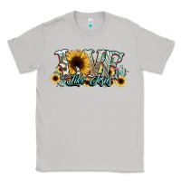 Moon Dust love like jesus sunflowers Classic Tee - NancyCooperArtShop