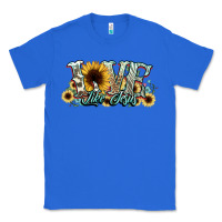 True Royal love like jesus sunflowers Classic Tee - NancyCooperArtShop