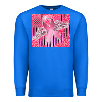 True Royal cancer awareness american flag Premium Sweatshirt - CowGirlArtShop