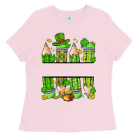 Bubblegum Pink personalized st. patrick's day pencils Ladies Tee - Artiststas