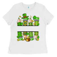 White personalized st. patrick's day pencils Ladies Tee - Artiststas