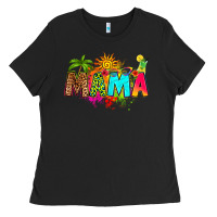 Black summer mama Ladies Tee - RanaPortraitStore