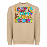 Mushroom LGBTQ I Can't Even Think Straight Heavyweight Sweatshirt - BundleAndBundleShop