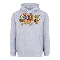 Heather Grey cozy season Heavyweight Hoodie - CowGirlArtShop