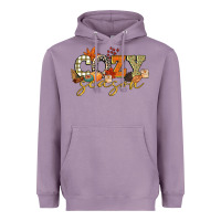 Lavender cozy season Heavyweight Hoodie - CowGirlArtShop