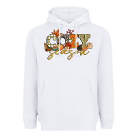 White cozy season Heavyweight Hoodie - CowGirlArtShop