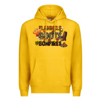 Lemon flannels boots and bonfires Premium Hoodie - CowGirlArtShop