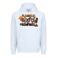 White flannels boots and bonfires Premium Hoodie - CowGirlArtShop
