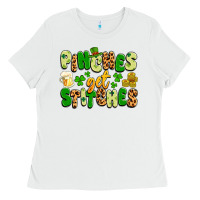 White pinches get stitches Ladies Tee - Artiststas