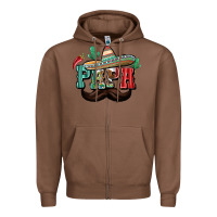 Chestnut Mexican Papa Zipper Hoodie - texasbilliewilder