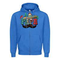 True Royal Mexican Papa Zipper Hoodie - texasbilliewilder