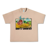Burro this is god's country Urban Heavy Tee - MaliasSmallBusiness