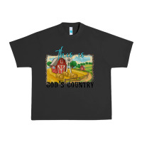 Pigment Black this is god's country Urban Heavy Tee - MaliasSmallBusiness