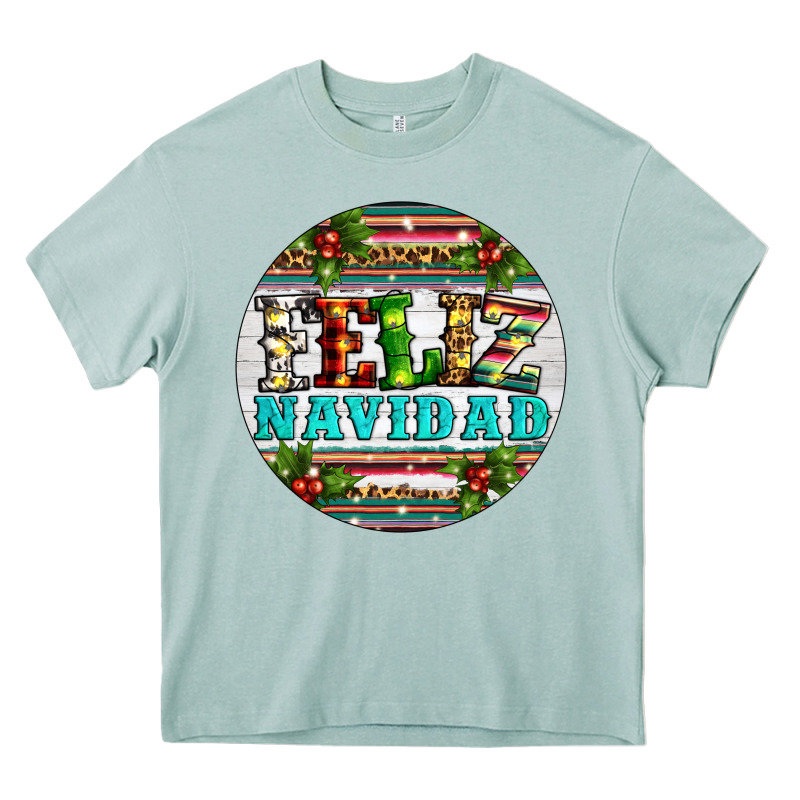 Christmas Feliz Navidad Heavy Core Tee by Artiststas | Teevron