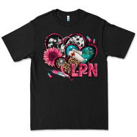 Black lpn licensed practical nurse hearts Premium Tee - Jasminsmagicworld
