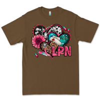 Cacao lpn licensed practical nurse hearts Premium Tee - Jasminsmagicworld