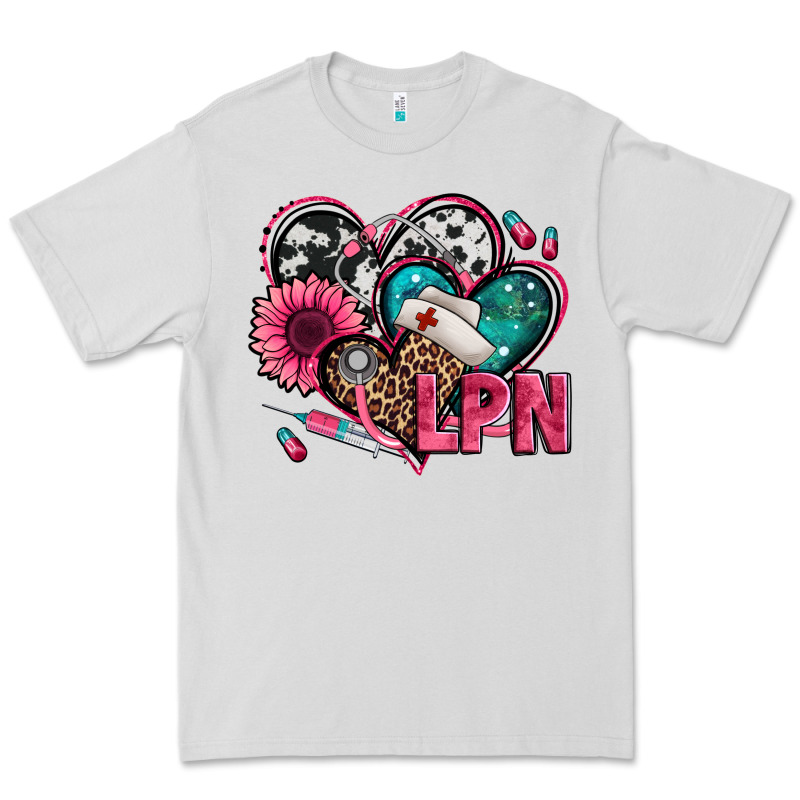Lpn Licensed Practical Nurse Hearts Premium Tee by Jasminsmagicworld | Teevron
