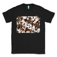 Black cowhide leopard background Classic Tee - RanaPortraitStore