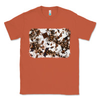 Copper cowhide leopard background Classic Tee - RanaPortraitStore