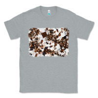 Heather Grey cowhide leopard background Classic Tee - RanaPortraitStore