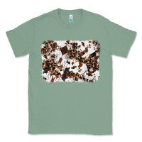 Sage cowhide leopard background Classic Tee - RanaPortraitStore