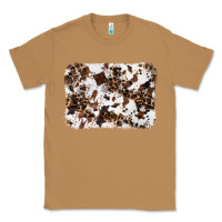 Toasted Coconut cowhide leopard background Classic Tee - RanaPortraitStore