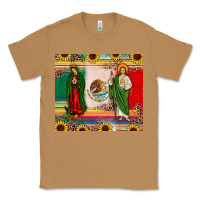 Toasted Coconut mexico flag our lady of guadalupe san judas sunflower Classic Tee - JahusDesignShop