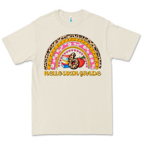 Bone back to school rainbow hello sixth grade Premium Tee - AdoDesignShop