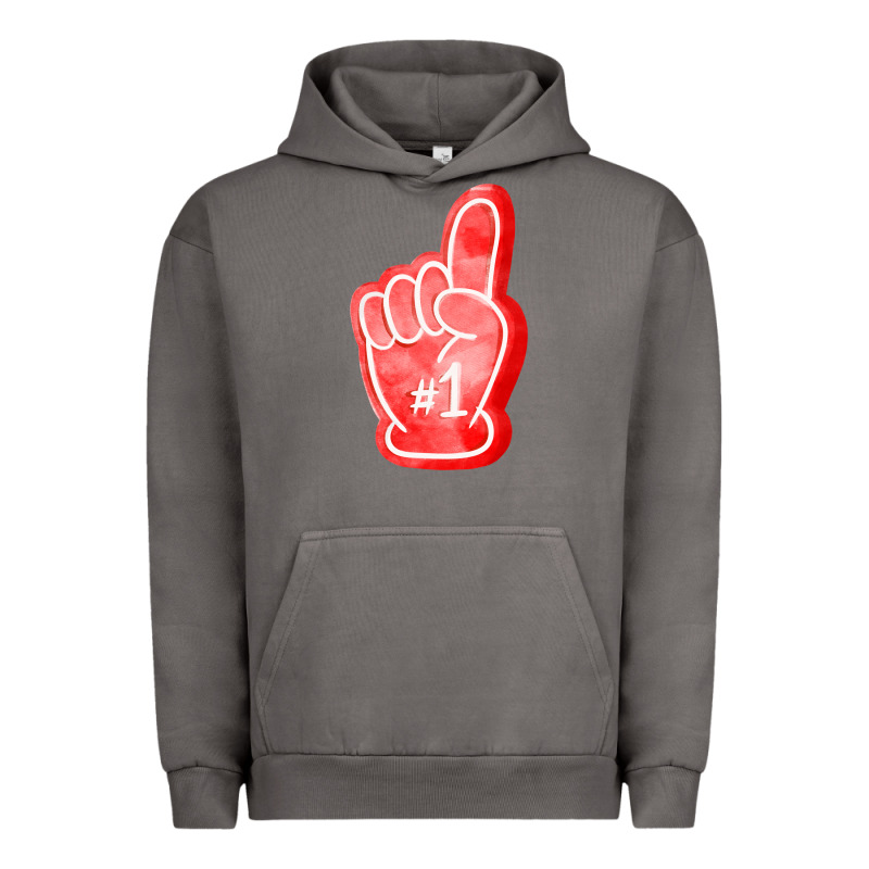 Number One Foam Finger Urban Hoodie by FaDigitalArtStudio | Teevron