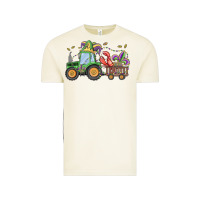 Vintage Arctic mardi gras tractor Vintage Tee - MaliasSmallBusiness