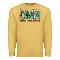 Antique Gold certified medical assistant Premium Sweatshirt - CowGirlArtShop