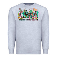 Heather Grey certified medical assistant Premium Sweatshirt - CowGirlArtShop