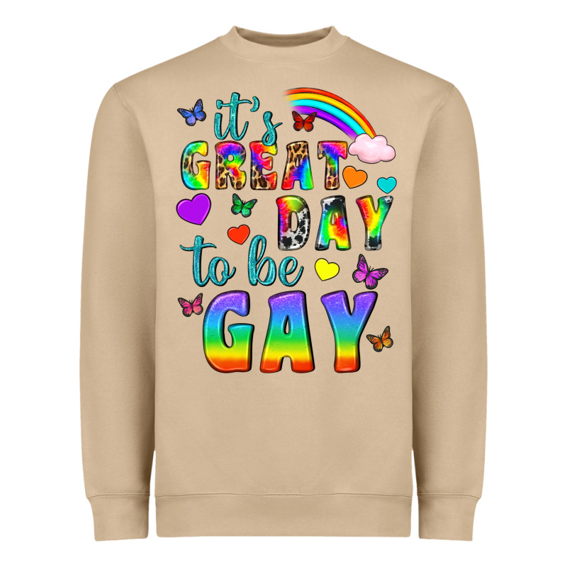 Western It's Great Day To Be Gay Heavyweight Sweatshirt by BundleAndBundleShop | Teevron