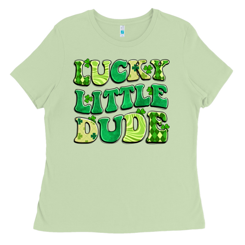 Lucky Little Dude Ladies Tee by Artiststas | Teevron
