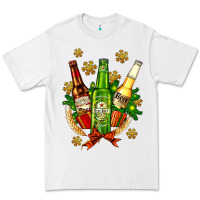 White beer bottle party set for christmas Premium Tee - AdoDesignShop