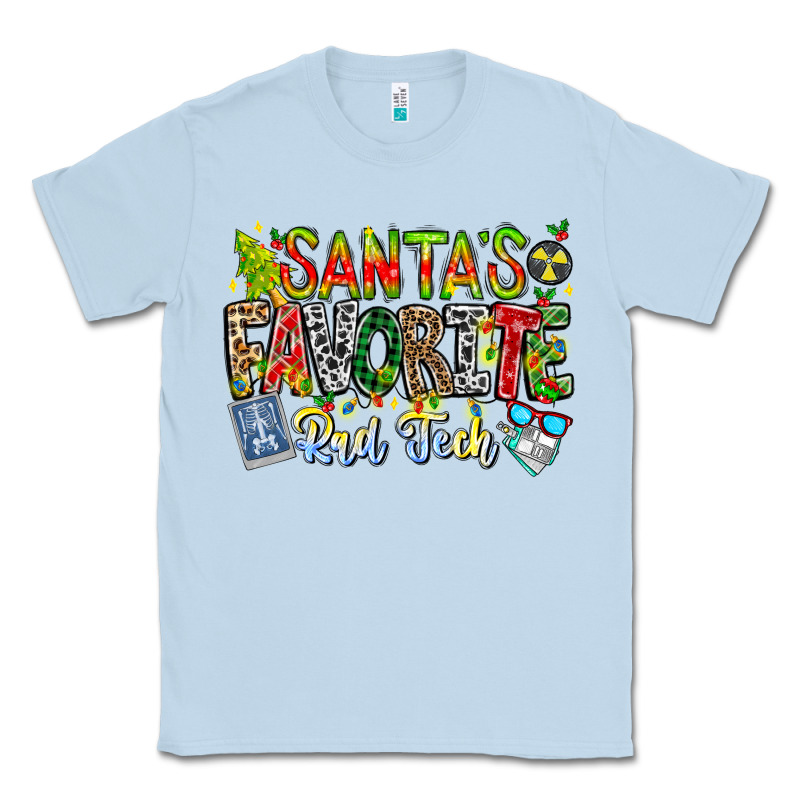 Santa's Favorite Rad Tech Classic Tee by CowhideDigitalArt | Teevron
