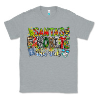 Heather Grey Santa's Favorite Rad Tech Classic Tee - CowhideDigitalArt