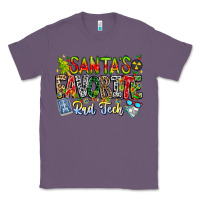 Lavender Santa's Favorite Rad Tech Classic Tee - CowhideDigitalArt