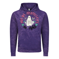 Cloud Purple not all disabilities are visible Vintage Hoodie - MaliasSmallBusiness