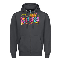 Smoke the princess has arrived Zipper Hoodie - NancyCooperArtShop