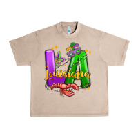 French Oak louisiana mardi gras Urban Heavy Tee - MaliasSmallBusiness