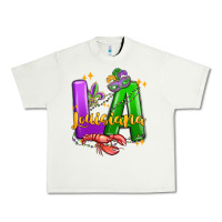 Pistachio louisiana mardi gras Urban Heavy Tee - MaliasSmallBusiness